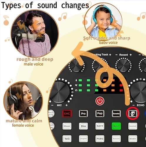BM-800 USB+3.5mm-Mini-Jack Microphone + V8s USB+3.5mm-Mini-Jack Microphone