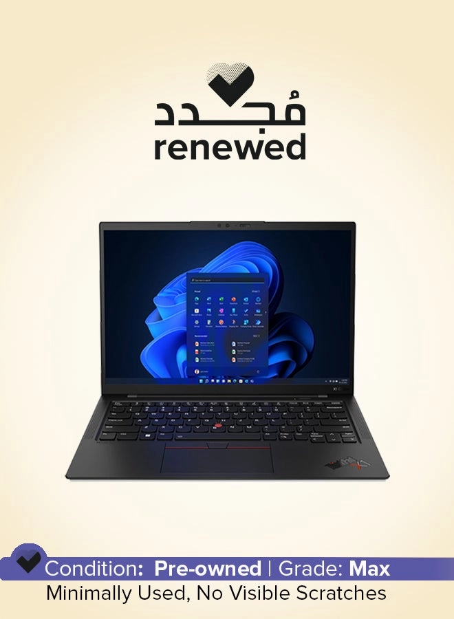 Lenovo (Renewed) ThinkPad X1 Carbon - 14'' Core i7-1255U 16GB DDR5 512GB SSD