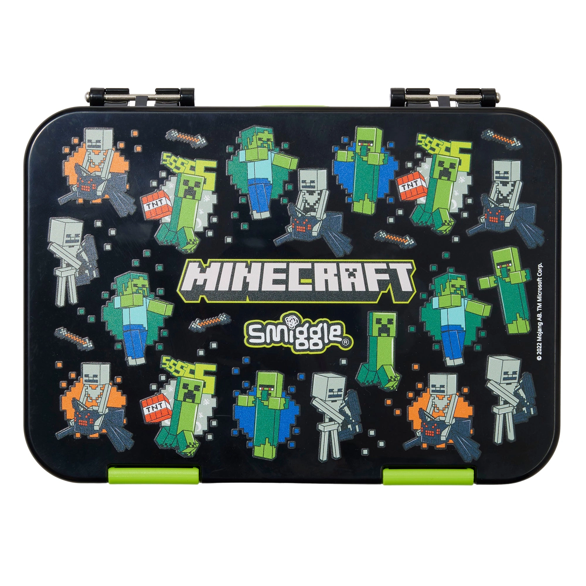 Smiggle Medium Bento Lunchbox - Minecraft 758 Ml