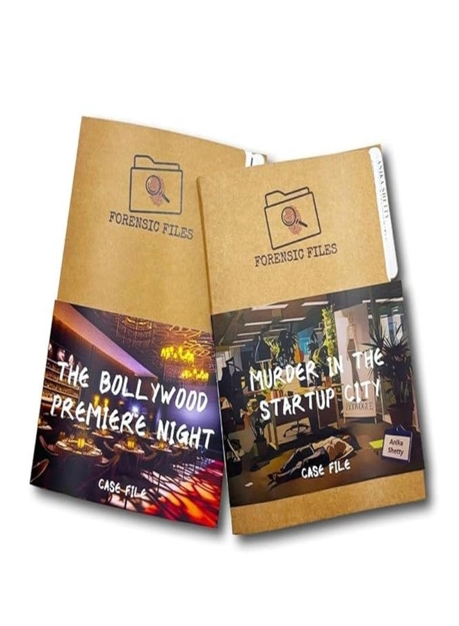 Forensic Files Bollywood Premiere Night Puzzle + Murder in The Startup City Puzzle