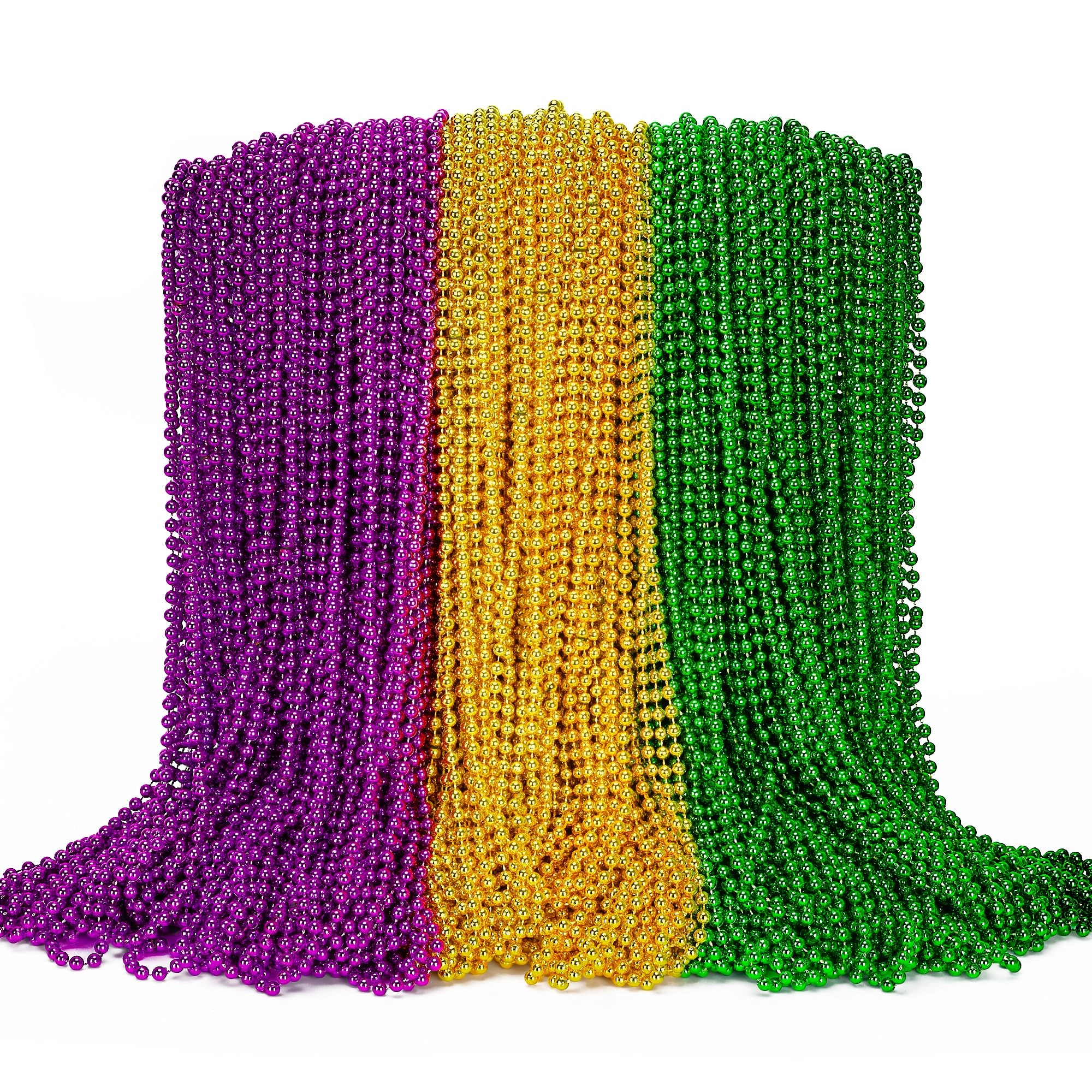 Mardi Gras Beads - 100PCS