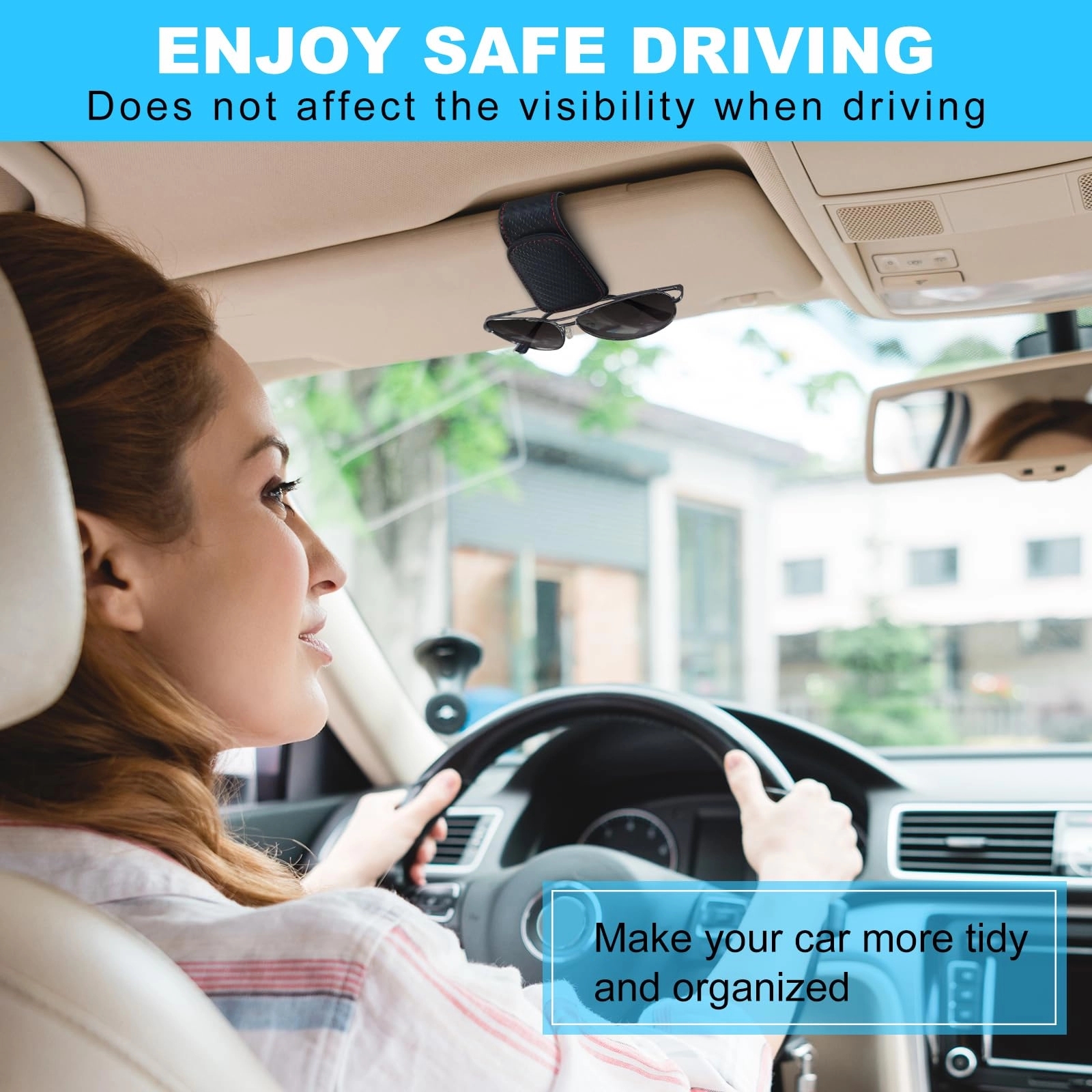 Sunglasses Holders for Car Visor
