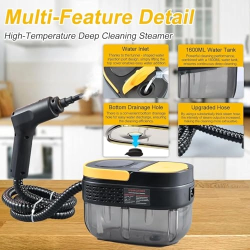 Steam Cleaner - 4Bar 1.2L