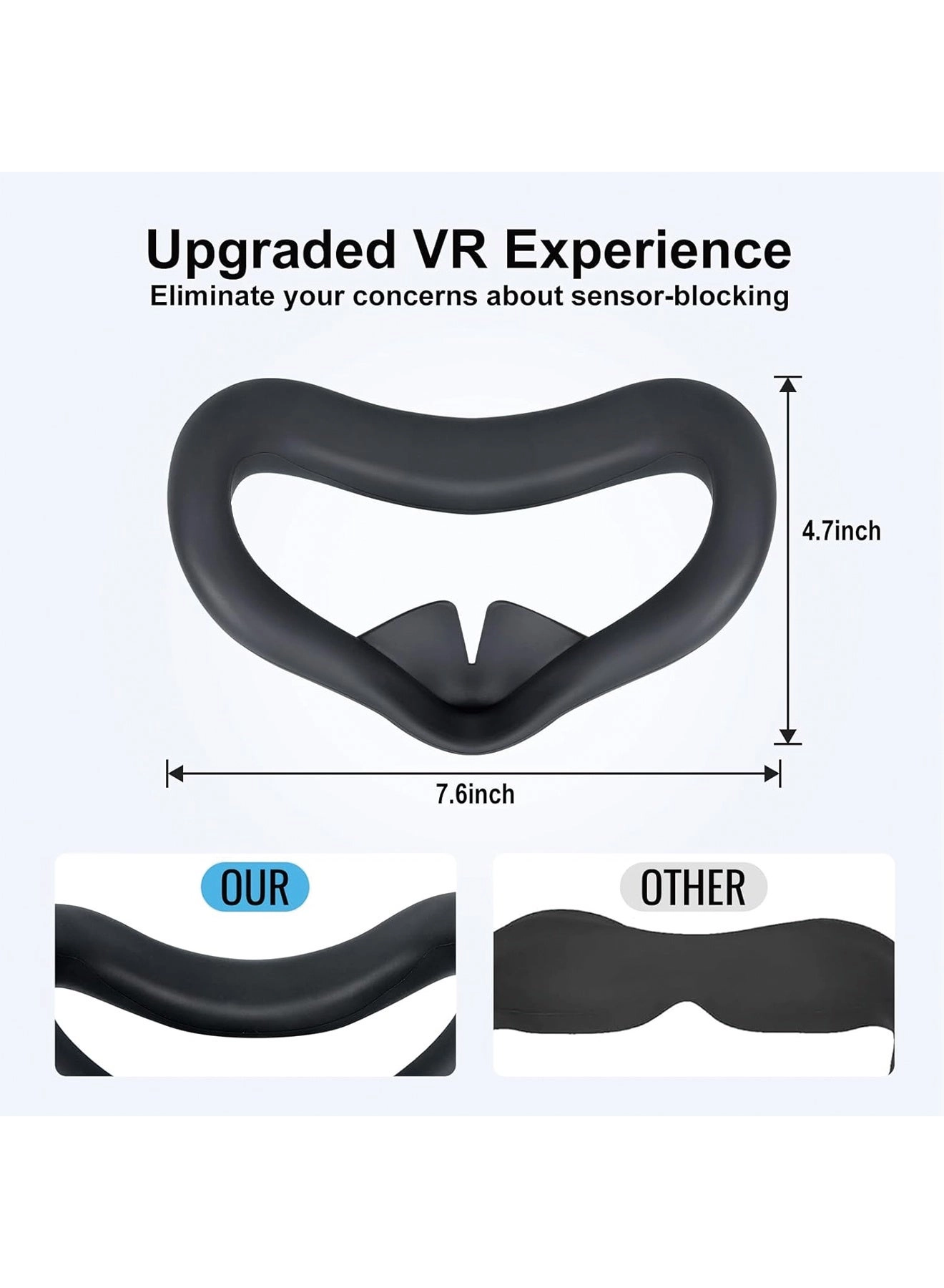 VR Silicone Face Pad Cover