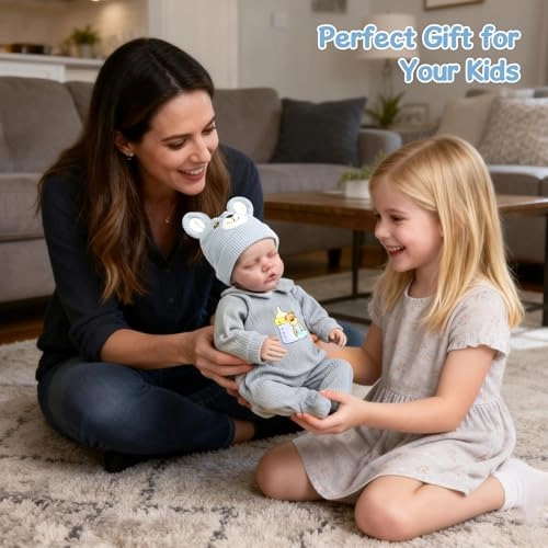 Reborn Baby Doll - 18 Inch Cloth Body Boy Ages 3+