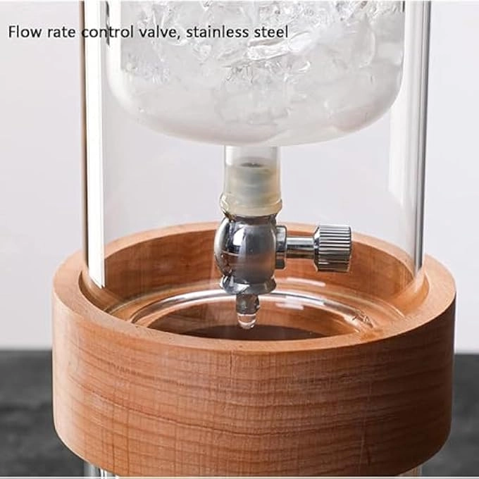 Ice Drip - Cold Brew Adjustable Rate Dripper Stainless Steel Filter