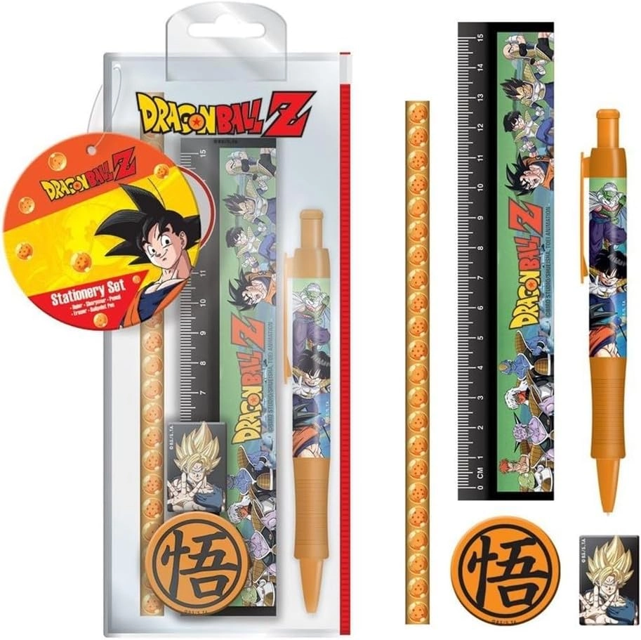Dragon Ball Z Stationery Set - five pieces