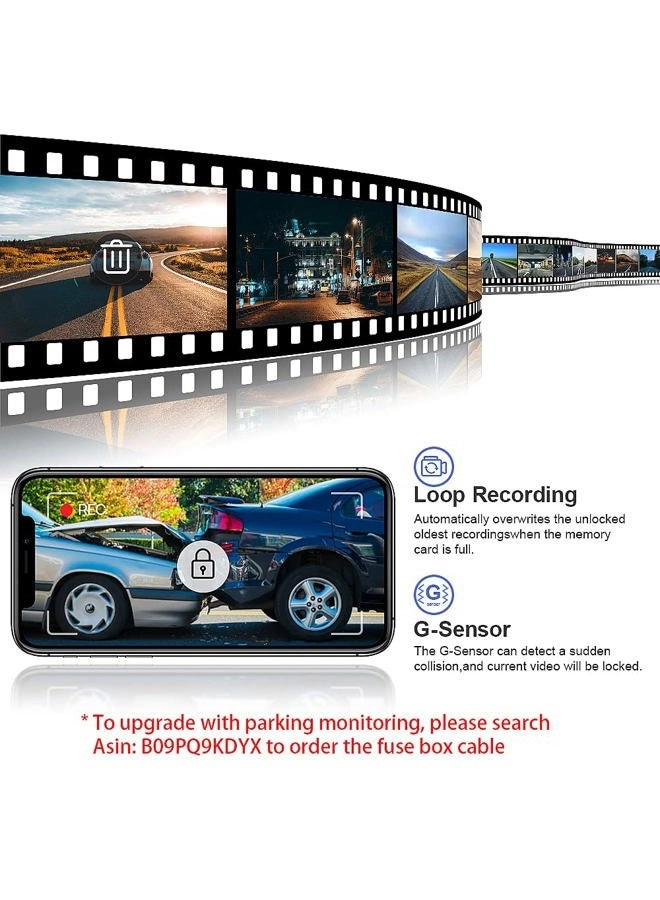 Dash Cam - 4K 30FPS for Honda Civic 2022-2025