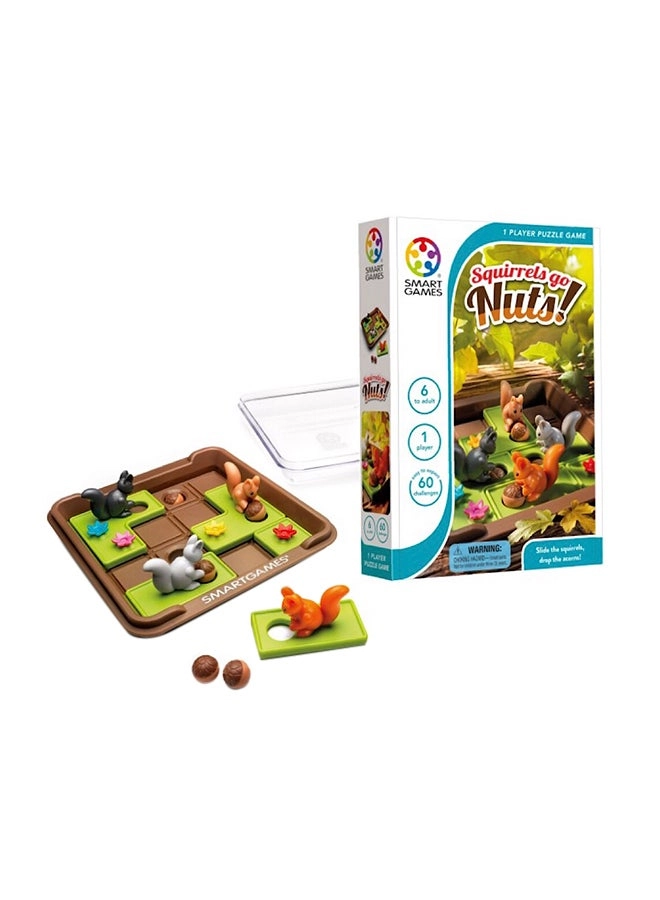 Squirrels Go Nuts - Travel Game 60 Challenges