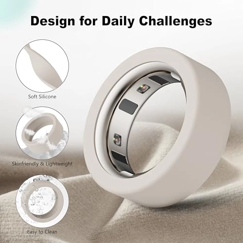 Ring Protector for Oura Ring 4/Gen3/Samsung Galaxy Ring/RingConn Gen 2&1 (S for 5/6/7/8/9/10)