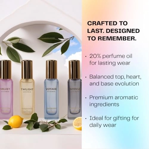 Perfume Set - Floral Aquatic Fruity Spicy 4