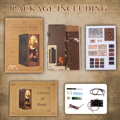 Book Nook Kit - Magic Book House