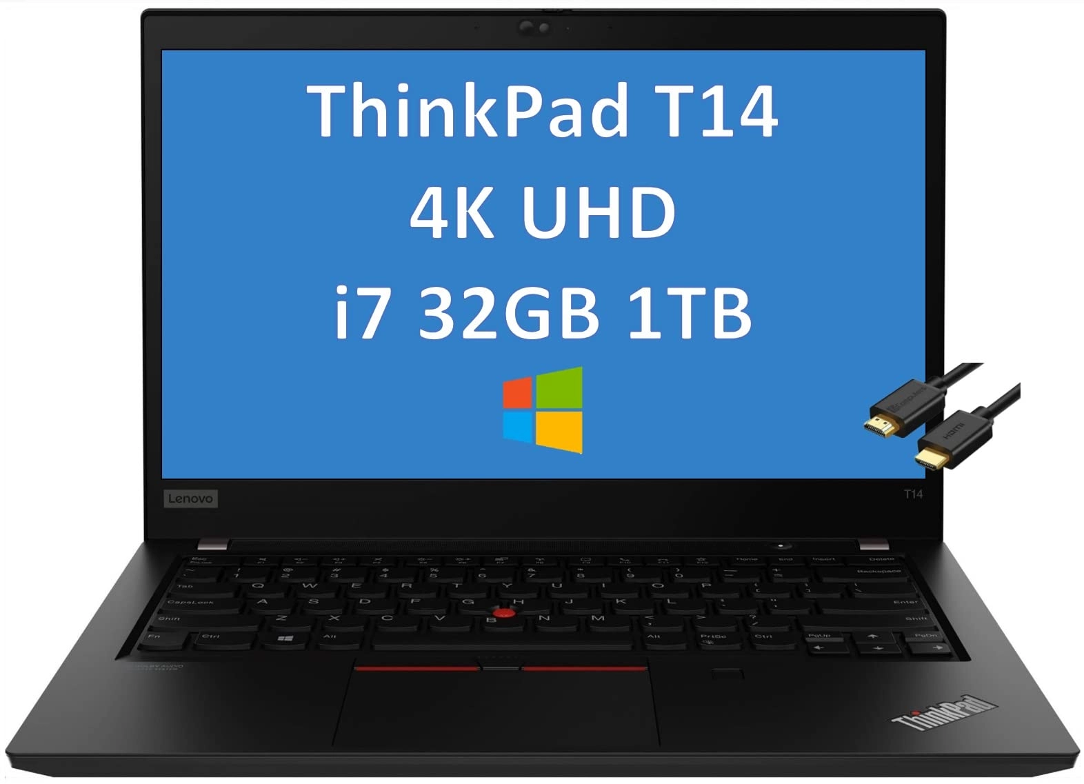 Lenovo ThinkPad T14 - 14'' Core i7-10610U 32GB DDR4 1TB SSD
