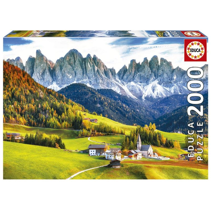 Educa Autumn In The Dolomites Puzzle (19566) - 2000 pcs