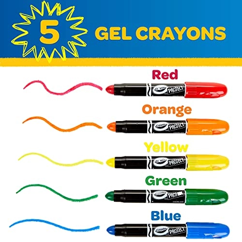 Project Gel Crayons - 5-Pcs
