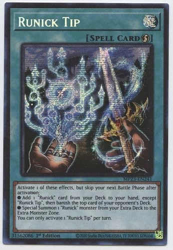 Yu-Gi-Oh! Runick Tip MP23-EN241 - 1st Edition