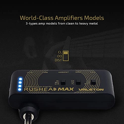 Rushead Max - USB Chargable Portable Headphone Amp