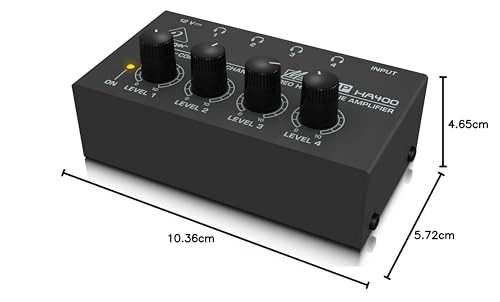 HA400 - 4 Channel Stereo Headphone Amplifier