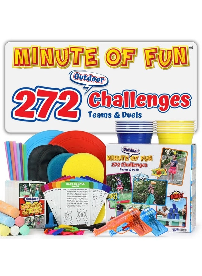 Funwares Minute Of Fun Outdoor Game - 272 Minute To Win It Games 2-12 Players
