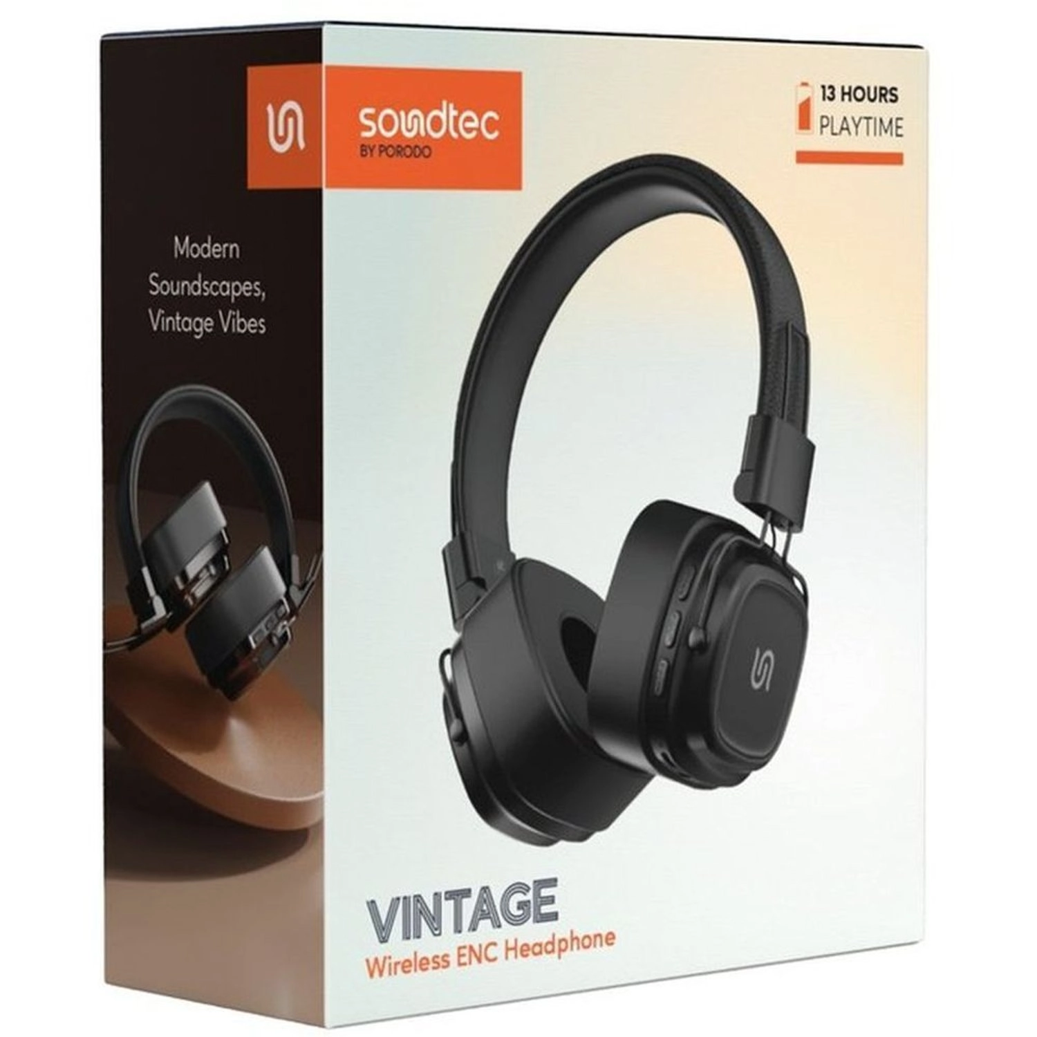 Soundtec Vintage Wireless Headphone