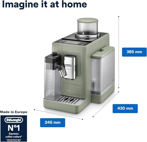 EXAM441.55.GR - LatteCrema Hot Automatic Milk Frother Grinder