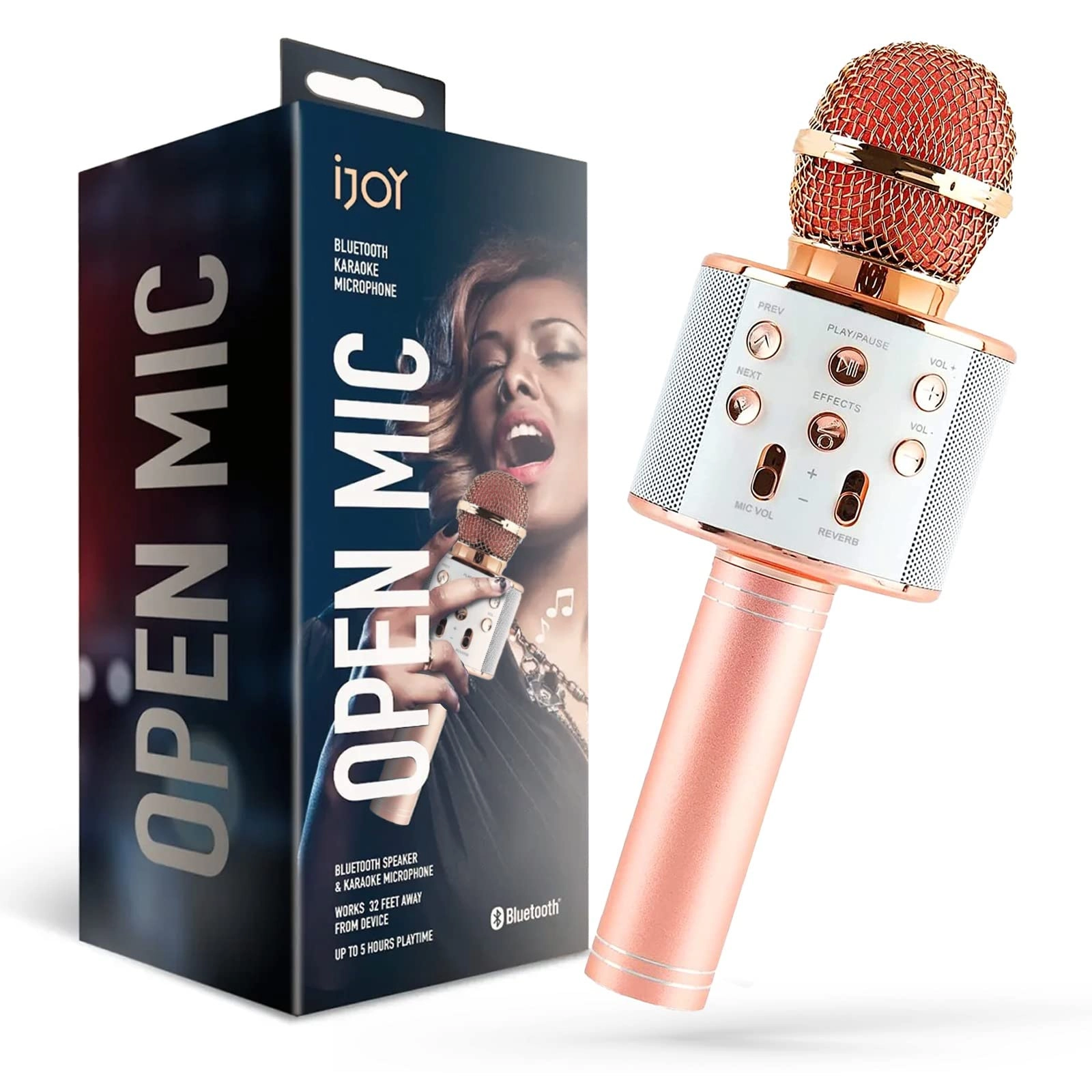 Quest USA Corp Open Mic - Bluetooth Rose Gold