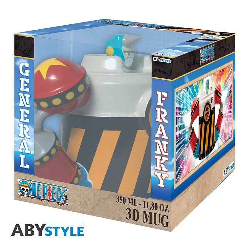 ABYstyle One Piece Iron Pirate Franky Shogun Reusable Cup - 450 ml