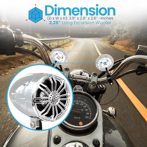 2.25" Waterproof Off-Road Speakers - 20W