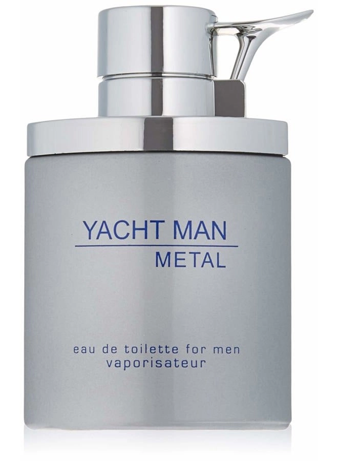 Myrurgia Yacht Man Metal Eau de Toilette 3.4 Fl Oz