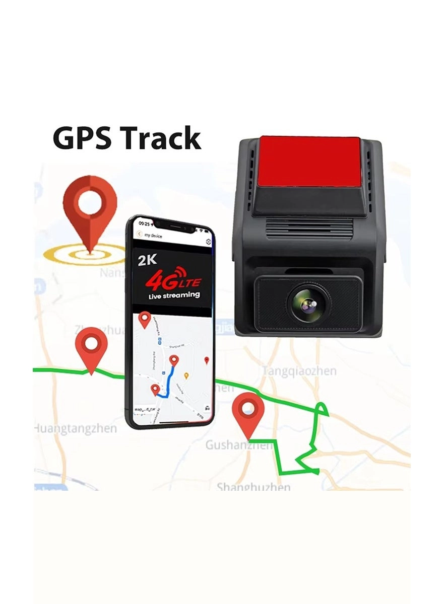 4G Dash Cam - 2K Ultra HD