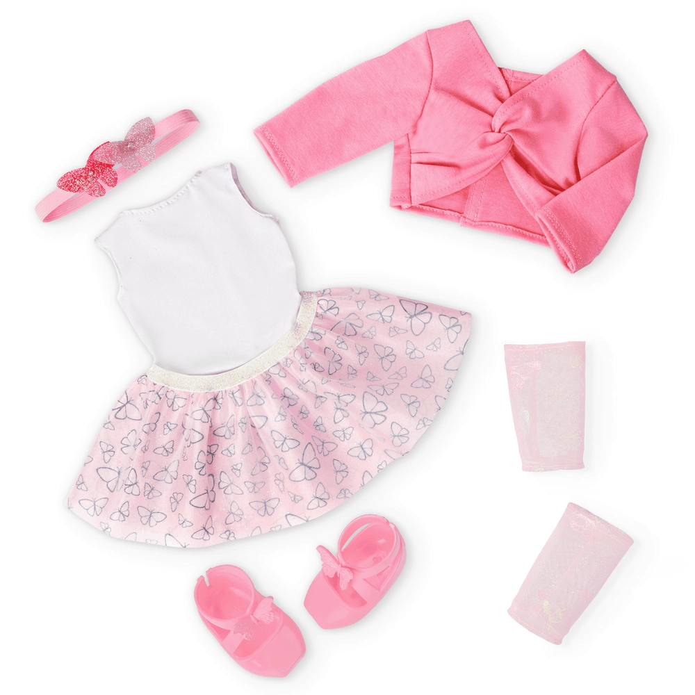 Mika Fashion Doll - 46 cm Butterfly Ballet Outfit Ages 3+