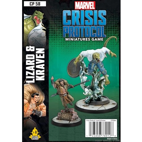 Lizard + Kraven - Marvel Crisis Protocol (CP58)