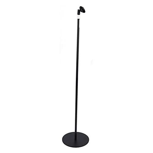 Microphone Stand - Weighted Round Base Height Adjustable Detachable