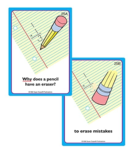 Ask and Answer “Why?” Questions Card Deck - 56 pieces