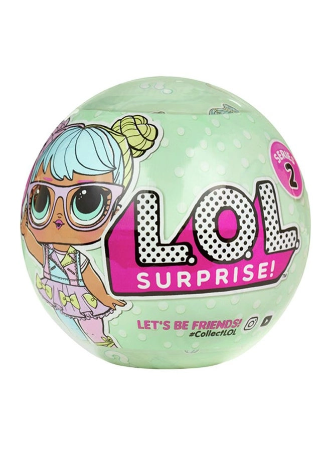 MGA Entertainment Tots Ball Series 2 - Green/Pink/White Ages 3+