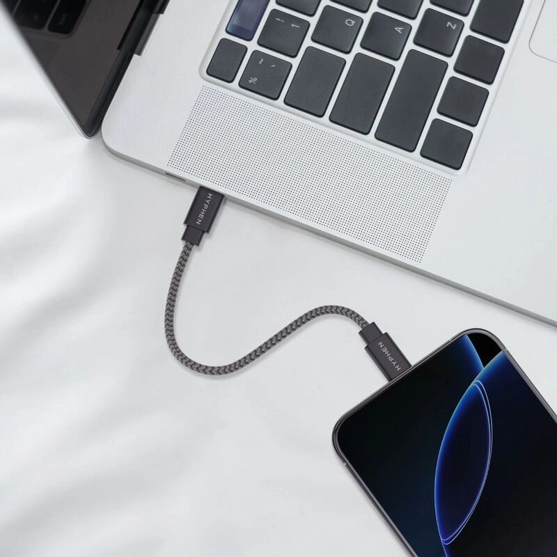 Charge Cable 100W USB-C to USB-C 0.3m Braided