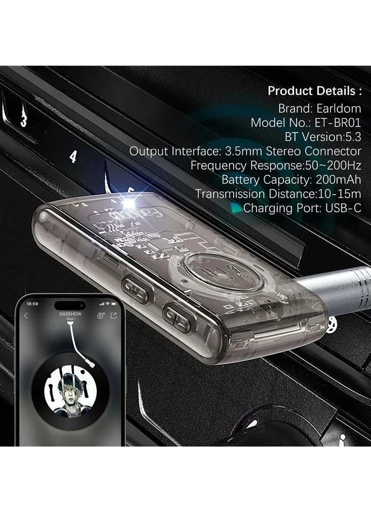 ET-BR02 - Bluetooth 5.3 3.5mm AUX