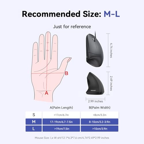 Vertical Mouse - USB