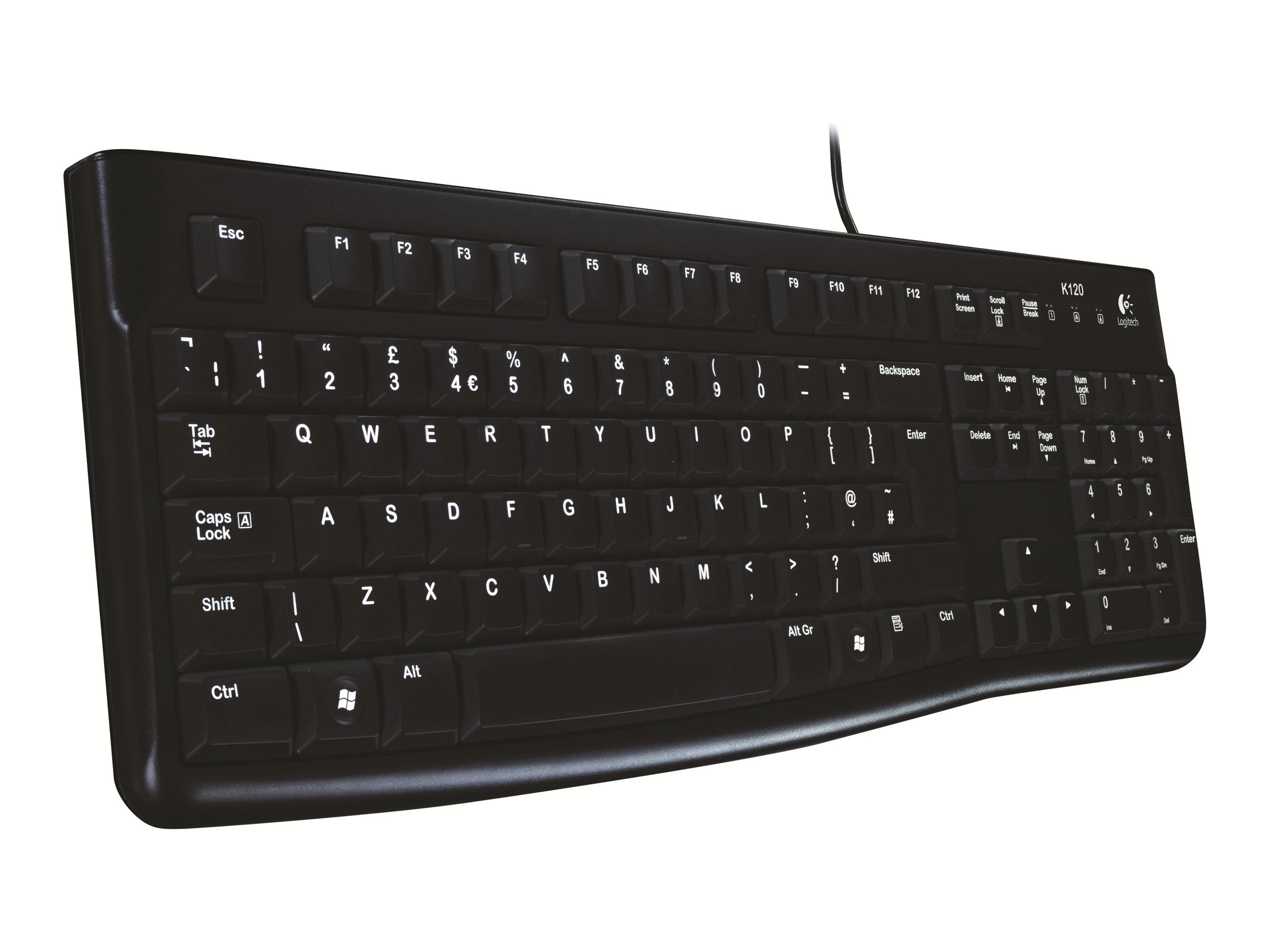 Logitech K120 - Tschechisch Wired