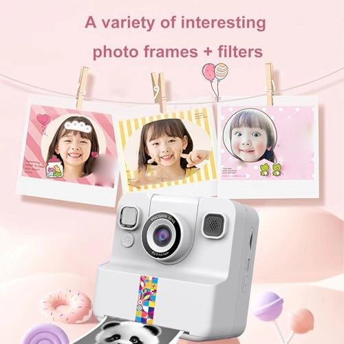 Instant Print Camera - 48MP Thermal Printing