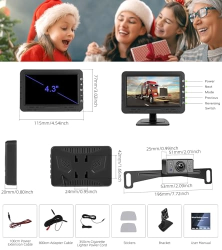 Reversing Camera Kit - Night Vision 1920*1080P