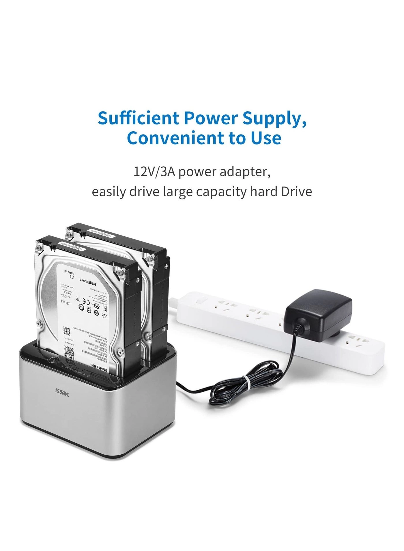 Hard Drive Docking Station - Dual-Bay