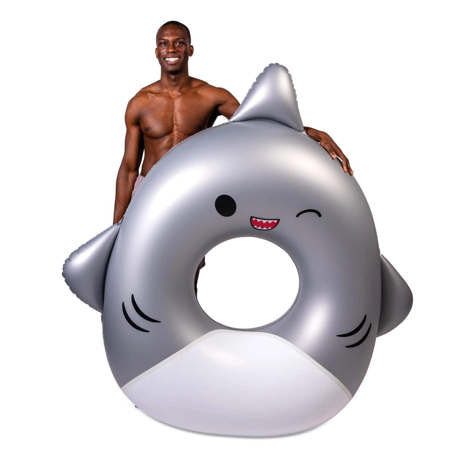BigMouth Original Inflatable Pool Float Swim Ring - Adults and Kids Pool Party