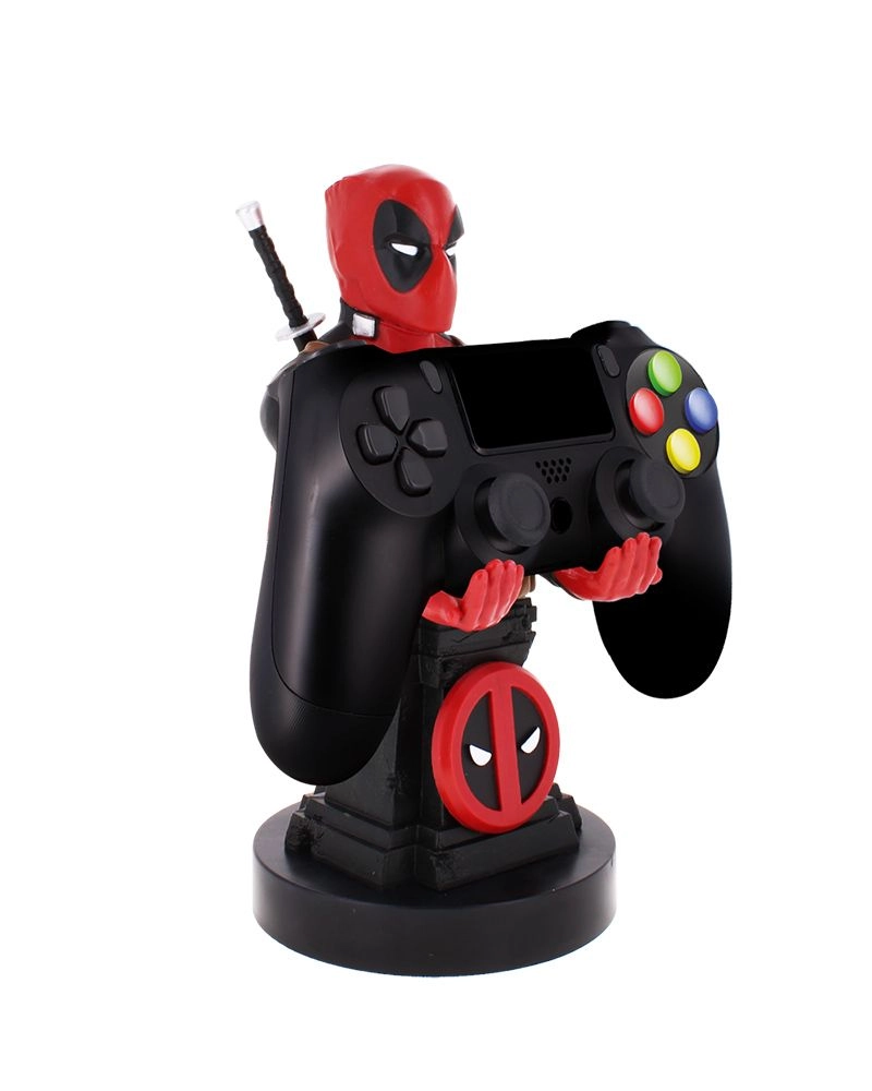 Deadpool Controller + Phone Holder + Charging Cable - PS4