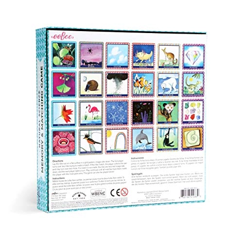 Life on Earth Memory & Matching Game - 3 and up 24 Pairs pieces