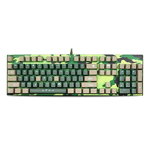 Camouflage Mechanical Gaming Keyboard - Wired