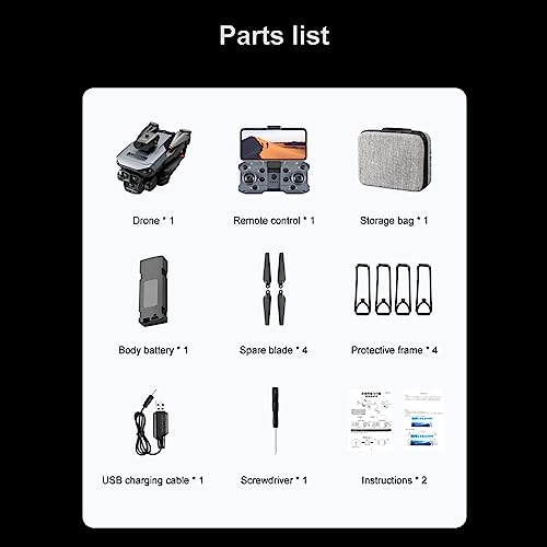 K6 Drone - Remote Control Obstacle Avoidance