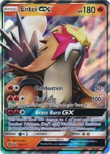 Pokémon Entei GX 10a/73 - 1pcs