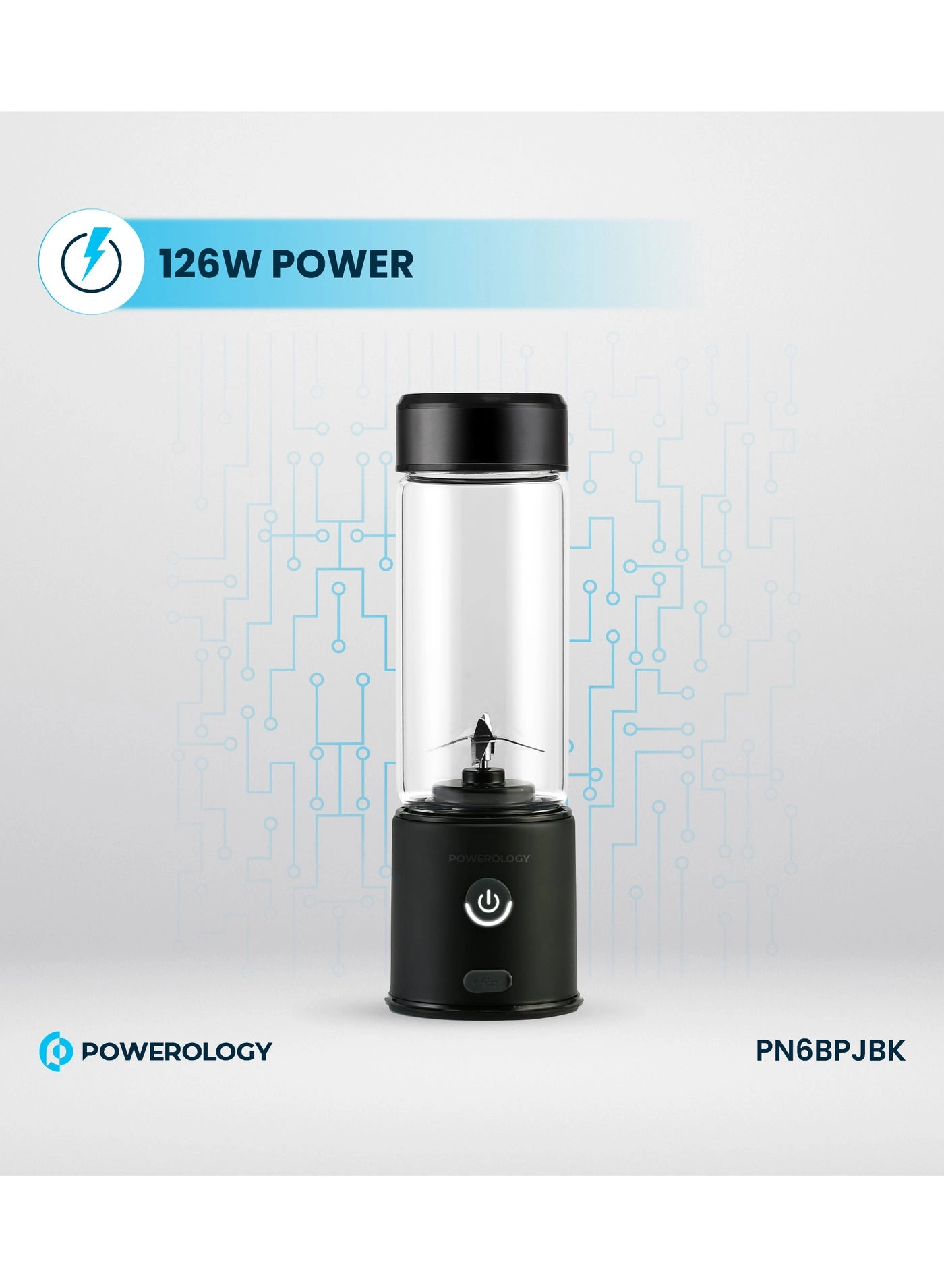 6-Blade Juicer - 126W 450ml