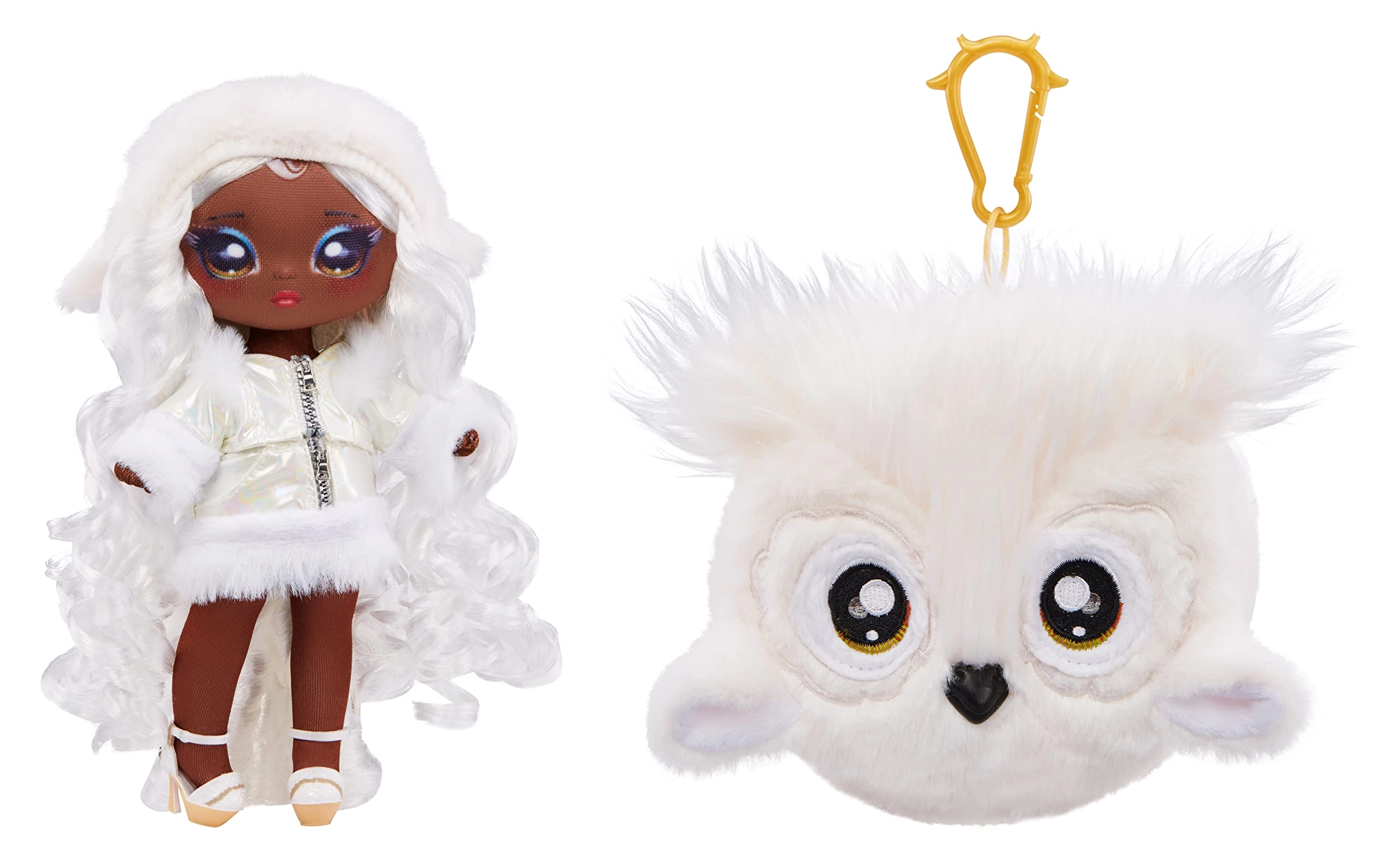 Na! Na! Na! Surprise Evie Von Hoo Mannequin Doll - 19 cm Snow Owl Ages 5+